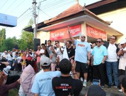 Melalui Olahraga, Relawan De Gadjah Bangun Kebersamaan,  Merajut Keakraban dengan Masyarakat Jembrana