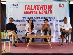 Talkshow Kesehatan Mental SMSI Kota Denpasar, Deteksi Dini Antisipasi dan Cegah Bunuh Diri